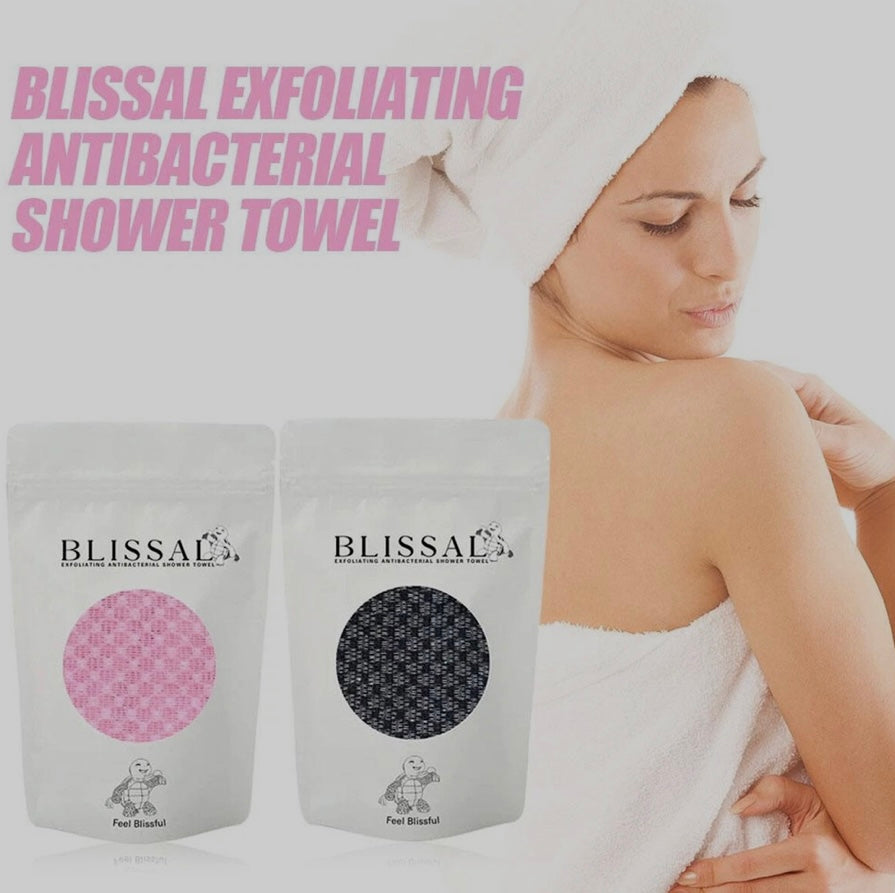 Serviette Exfoliante Double Face pour le Dos – Nettoyage & Douceur