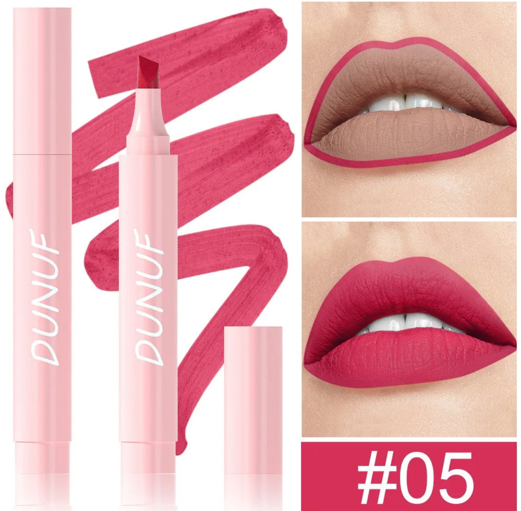 Crayon à lèvres rouge mat – Waterproof, longue tenue