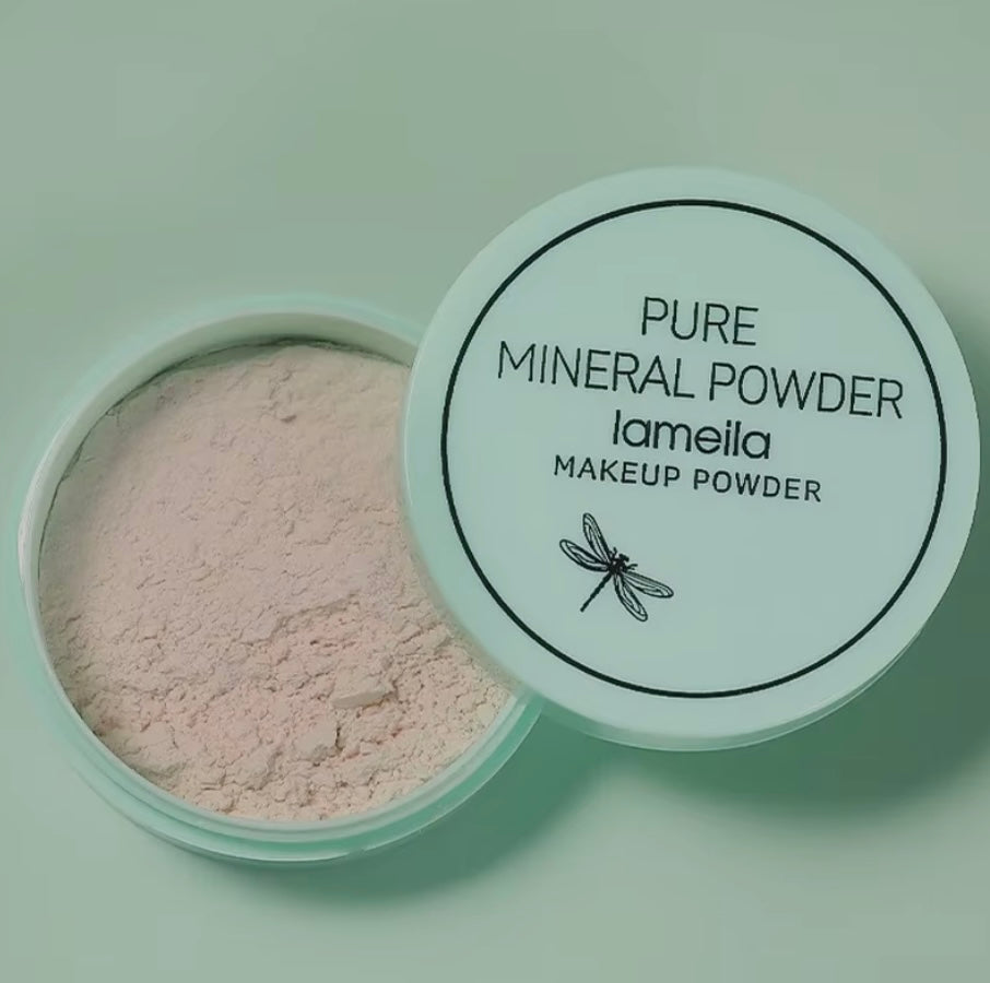 Poudre libre visage – 3 teintes, anti-huile, waterproof